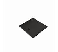 Receveur de douche Kludi TERRA 09DW0939 90 x 90 x 3 cm, couvercle de bonde. incl. noir mat