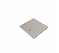 Receveur de douche Kludi TERRA 09DW09O2 90 x 90 x 3 cm, cache-siphon. in olombe claire mate