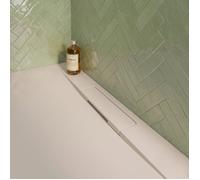 Receveur de douche NILA en résine lisse antidérapant