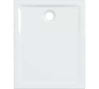Receveur de douche rect Geberit Renova à poser à encastrer 80 x 100 cm Blc - GEBERIT 00726800000AG3