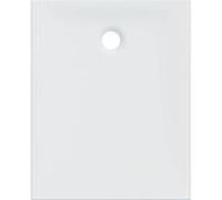 receveur de douche rectangle Geberit Nemea 550593001 80 x 100 cm, blanc / mat