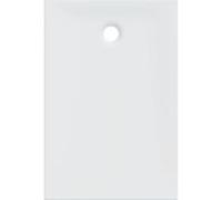 receveur de douche rectangle Geberit Nemea 550595001 80 x 120 cm, blanc / mat