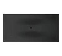Receveur de douche rectangulaire Duarvit Sustano 720289650000000 180 x 90 x 3 cm, gris foncé mat