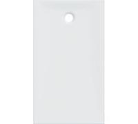 receveur de douche rectangle Geberit Nemea 550597001 80 x 140 cm, blanc / mat