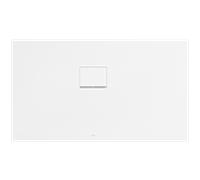 Villeroy & Boch Squaro Infinity Receveur de douche rectangulaire, UDQ1375SQI2LV-RW,