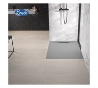 Receveur extra-plat 140x80 Kineline BPC gris pierre - KINEDO RD2004P