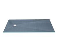 Receveur rectangle wedi Fundo Primo écoulement excentré 1200x900x40mm