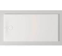 Duravit Receveur de douche rectangulaire Tempano 720207000000000 160 x 80 x 5 cm, au ras du sol, blanc