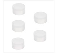 Rechange Pour Butée De Mur Adhésive Pour Portes Lot 5 Unités Compatible avec le Mod. I-198/28 y I-254/35 Rechange D’Origine Caoutchouc de Silicone Blanc EVI Herrajes