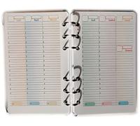 Rechange/Recharge pour agenda organisateur - A6 Personal 10x17cm - 52 semaines - Agenda - Français