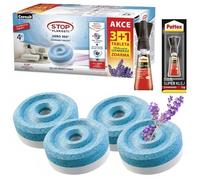 Recharge absorbeur humidité - Ceresit - Aero 360 - 4x450g dont 1 lavande + colle Pattex 1g