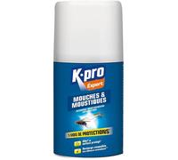 Recharge Aérosol Anti Mouches et Moustiques Élimine Efficacement Mouches et Moustiques Action Rapide Technique Professionnelle Prêt