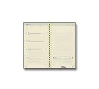 Recharge agenda BREPOLS Notaplan à spirales - 7 LANGUES - 9x16cm - 1 semaine sur 2 pages - 2027
