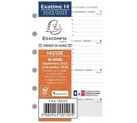 Recharge agenda de poche Exatime 14 - Exacompta
