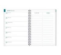 Recharge agenda - EXACOMPTA - EasyTime 21 - Semainier - 21 x 15 cm - Spirale souple