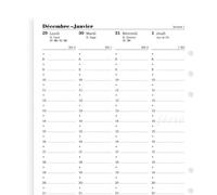 Recharge agenda FILOFAX organiseur A5-1 semaine sur 2 pages - 148x210mm - VERTICAL - 2026