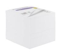 Recharge blanche supplémentaire pour bloc-cube plexi 90 x 90 mm