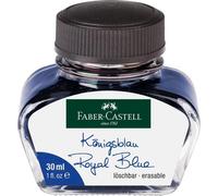 Recharge d encre Faber-Castell 149839 Bleu 30 ml Boite Transparente