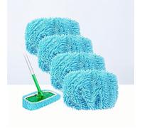 Recharge de 4 lingettes humides pour balai-serpillère Swiffer et balai-serpillère Sweep & Mop Deluxe - Lingettes sèches pour le net
