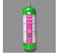 Recharge de gaz réfrigérant R410a en bouteille de 1,9Kg avec valve acme 5/16""