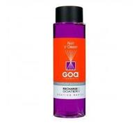 Recharge de parfum d'ambiance - CLEM - Nuit d'Orient - 260 ml - 12 tiges en rotin - Vanille et jasmin - Gingembre