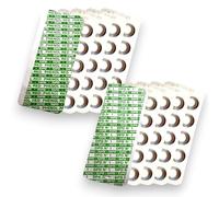 Recharge de pastilles de test pour piscine 100 pièces | 50x Phenol Red pH + 50x DPD1 chlore libre | Pastilles Rapid pour piscine, spa et jacuzzi | pour testeurs colorimétriques