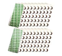 Recharge de pastilles de test pour piscine 200 pièces | 100x Phenol Red pH + 100x DPD1 chlore libre | Pastilles Rapid pour piscine, spa et jacuzzi | pour testeurs colorimétriques