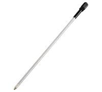 Recharge De Stylo À Bille En Cristal Métallique, 5 Pièces/Lot, Recharge De Stylo À Diamant, Pour Étudiant, Tige, Cartouche D'encre À Noyau, 11.6cm, Noir Et Bleu