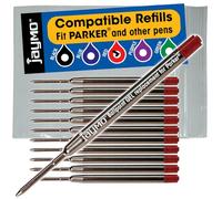 Recharge de stylo à bille gel Parker 30525PP G2 - 12 Rouge