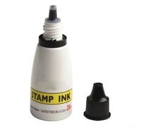 Recharge d'encre auto-encreur 25 cc pour timbres Formule à base d'eau conçue pour une performance fiable avec tampons auto-encreurs (noir)