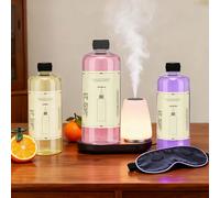 Recharge d'huile essentielle parfumée à la rose 500ml, huile essentielle sans flamme, huile de parfum désodorisant, convient pour la chambre, le salon, la salle de bain, le yoga et l'aromathérapie, ca