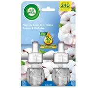 Recharge Diffuseur désodorisant Electrique Huiles essentielles Coton Duopack