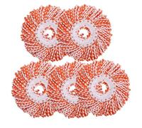 Recharge for vadrouille en fibre éponge 5 pièces | Tête de remplacement de sol en microfibre, outil de nettoyage ménager(Style 3)