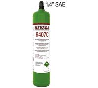 RECHARGE GAZ R407c 850g - 1000 ml CLIM. M.1/4