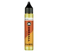 MOLOTOW Recharge One4All – Pour marqueur permanent, 30 ml, Jaune fluo fluorescent