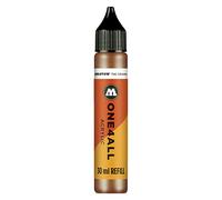Recharge Molotow Refill One4All - Pour marqueur permanent 30 ml noisette
