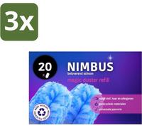 Recharge NIMBUS Magic Duster, 20 pièces - Pack économique - 3 pièces