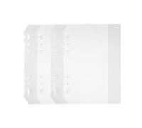 Recharge papier/feuilles en vrac pour 8.5 pouces A5 couverture 6 trous anneau rond voir classeur dossier(A5 Divider 4 Pcs, 1 Package)
