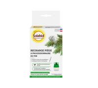 SOLABIOL Recharge Piège À Processionnaire du Pin - 1 Recharge Pour 6 Mois De Protection- Anti Processionnaire du Pin - Utilisable en Agriculture Biologique - Fabriqué en France SORECPRO