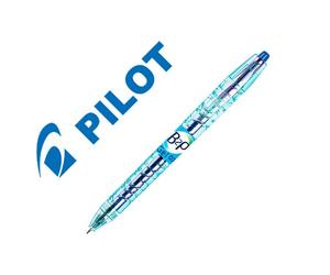 Recharge pilot stylo-bille supergrip rexgrip 4 couleurs rfjs gpm bille b2p pointe 0.7 bleu