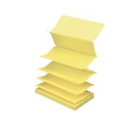 Recharge Post It Z-Note 76x127mm Jaune - Bloc De 100f