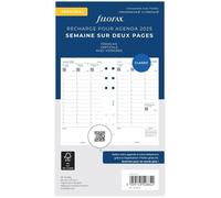 Filofax Personnel 1 Semaine / 2 Page Verticale Français 2025