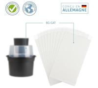 Recharge pour BG-GAT - BIOGENTS - Sticky Cards - Pack de recharge pour le piège à moustiques BG-GAT - pack de 10 sticky cards