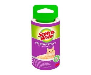 Recharge pour brosse adhésive pour poils animaux 48 feuilles Scotch-Brite Pet Extra Sticky