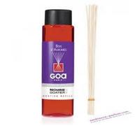 Recharge pour diffuseur d'ambiance - CLEM - GOA - Bois d'agrumes - 250 ml - Avec bâtonnets de rechange