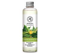 Recharge pour Diffuseur de Parfum 200ml - Arôme Lemongrass-Tea - Fragrance Fraîche et Durable - Diffuseur Parfum Maison - Parfum Frais et de Longue Durée - Aromathérapie - Assainisseurs de Air