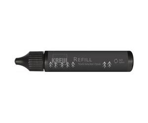 Recharge pour feutre textile Opak, 25 ml, noir