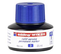 Recharge pour marqueur permanent Edding E21 25 ml - Bleu
