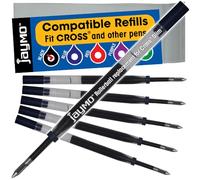 Recharge pour stylo à bille à encre gel Cross Slim 8910-1 - 6 Noir