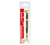 Recharge pour stylo bille Stabilo Grow pointe moyenne 0,5 mm - Encre bleue